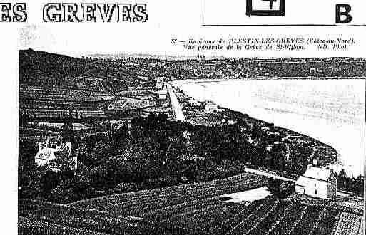 Ville de PLESTINLESGREVES Carte postale ancienne